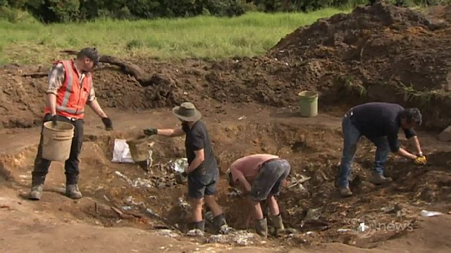 TV1 News - B17 Texas Tornado Bomb Crater